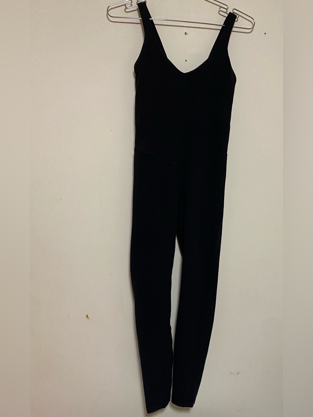 lululemon athletica Black Sleeveless V-Neck Jumpsuit
